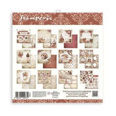   Papírkészlet 8" (20 cm), Our Way - Romantic Collection / Stamperia Paper Pack (10 ív)