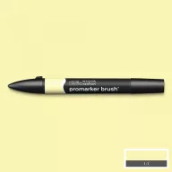   Promarker Brush kétvégű alkoholos ecsetfilc Y828, Soft Lime / Winsor&Newton Promarker Brush (1 db)