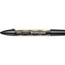 Promarker Brush kétvégű alkoholos ecsetfilc Y828, Soft Lime / Winsor&Newton Promarker Brush (1 db)
