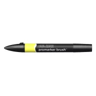   Promarker Brush kétvégű alkoholos ecsetfilc Y747, Lemon / Winsor&Newton Promarker Brush (1 db)