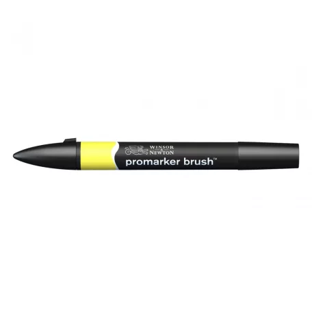 Promarker Brush kétvégű alkoholos ecsetfilc Y747, Lemon / Winsor&Newton Promarker Brush (1 db)
