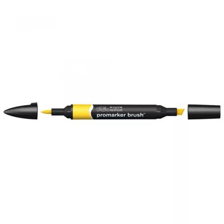 Promarker Brush kétvégű alkoholos ecsetfilc Y156, Sunflower / Winsor&Newton Promarker Brush (1 db)