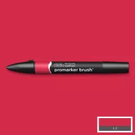   Promarker Brush kétvégű alkoholos ecsetfilc R565, Poppy Red / Winsor&Newton Promarker Brush (1 db)