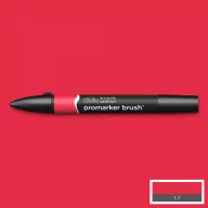   Promarker Brush kétvégű alkoholos ecsetfilc R666, Red / Winsor&Newton Promarker Brush (1 db)