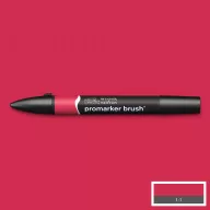   Promarker Brush kétvégű alkoholos ecsetfilc R455, Ruby / Winsor&Newton Promarker Brush (1 db)