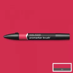   Promarker Brush kétvégű alkoholos ecsetfilc R455, Ruby / Winsor&Newton Promarker Brush (1 db)