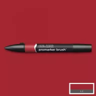   Promarker Brush kétvégű alkoholos ecsetfilc R735, Firebrick / Winsor&Newton Promarker Brush (1 db)