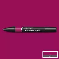   Promarker Brush kétvégű alkoholos ecsetfilc M544, Maroon / Winsor&Newton Promarker Brush (1 db)