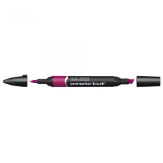   Promarker Brush kétvégű alkoholos ecsetfilc M544, Maroon / Winsor&Newton Promarker Brush (1 db)