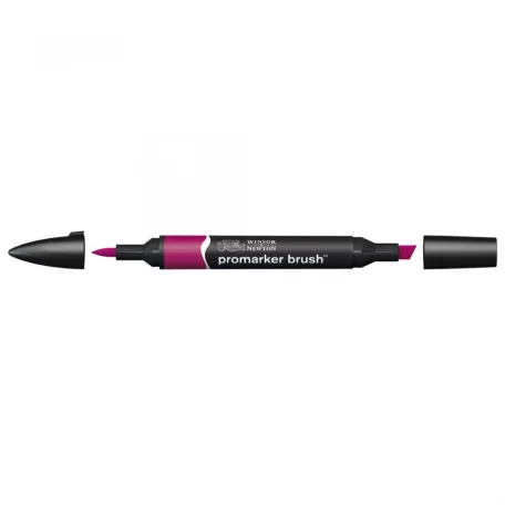 Promarker Brush kétvégű alkoholos ecsetfilc M544, Maroon / Winsor&Newton Promarker Brush (1 db)