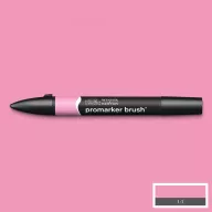   Promarker Brush kétvégű alkoholos ecsetfilc M727, Rose Pink / Winsor&Newton Promarker Brush (1 db)