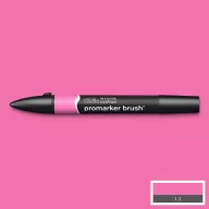   Promarker Brush kétvégű alkoholos ecsetfilc M647, Cerise / Winsor&Newton Promarker Brush (1 db)