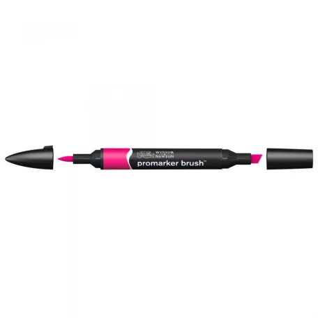 Promarker Brush kétvégű alkoholos ecsetfilc R156, Carmine / Winsor&Newton Promarker Brush (1 db)
