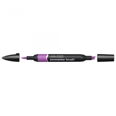   Promarker Brush kétvégű alkoholos ecsetfilc V546, Purple / Winsor&Newton Promarker Brush (1 db)
