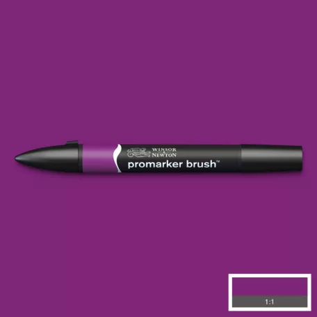 Promarker Brush kétvégű alkoholos ecsetfilc V735, Plum / Winsor&Newton Promarker Brush (1 db)