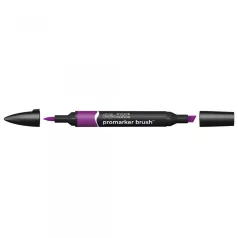   Promarker Brush kétvégű alkoholos ecsetfilc V735, Plum / Winsor&Newton Promarker Brush (1 db)