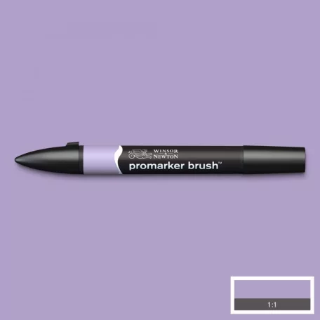Promarker Brush kétvégű alkoholos ecsetfilc V327, Lilac / Winsor&Newton Promarker Brush (1 db)