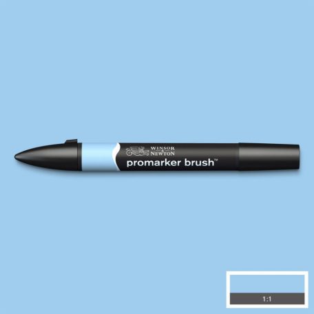 Promarker Brush kétvégű alkoholos ecsetfilc B318, Cloud Blue / Winsor&Newton Promarker Brush (1 db)