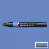   Promarker Brush kétvégű alkoholos ecsetfilc B736, China Blue / Winsor&Newton Promarker Brush (1 db)