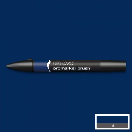 Promarker Brush kétvégű alkoholos ecsetfilc V234, Indigo Blue / Winsor&Newton Promarker Brush (1 db)