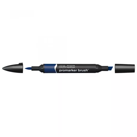Promarker Brush kétvégű alkoholos ecsetfilc V234, Indigo Blue / Winsor&Newton Promarker Brush (1 db)
