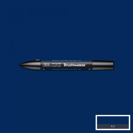 Promarker Brush kétvégű alkoholos ecsetfilc V234, Indigo Blue / Winsor&Newton Promarker Brush (1 db)