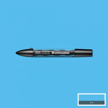 Promarker Brush kétvégű alkoholos ecsetfilc B137, Sky Blue / Winsor&Newton Promarker Brush (1 db)