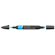   Promarker Brush kétvégű alkoholos ecsetfilc C847, Cyan / Winsor&Newton Promarker Brush (1 db)