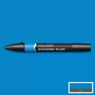   Promarker Brush kétvégű alkoholos ecsetfilc B346, Azure / Winsor&Newton Promarker Brush (1 db)