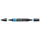 Promarker Brush kétvégű alkoholos ecsetfilc B346, Azure / Winsor&Newton Promarker Brush (1 db)