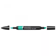  Promarker Brush kétvégű alkoholos ecsetfilc G956, Ocean Teal / Winsor&Newton Promarker Brush (1 db)