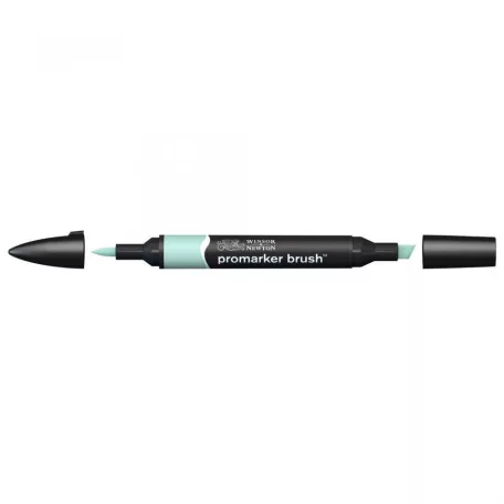 Promarker Brush kétvégű alkoholos ecsetfilc C217, Pebble Blue / Winsor&Newton Promarker Brush (1 db)