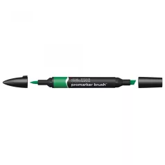   Promarker Brush kétvégű alkoholos ecsetfilc G756, Lush Green / Winsor&Newton Promarker Brush (1 db)