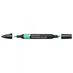   Promarker Brush kétvégű alkoholos ecsetfilc G637, Mint Green / Winsor&Newton Promarker Brush (1 db)