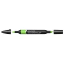 Promarker Brush kétvégű alkoholos ecsetfilc G267, Bright Green / Winsor&Newton Promarker Brush (1 db)