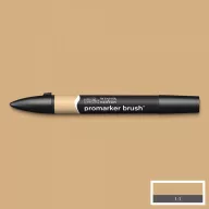   Promarker Brush kétvégű alkoholos ecsetfilc O837, Praline / Winsor&Newton Promarker Brush (1 db)