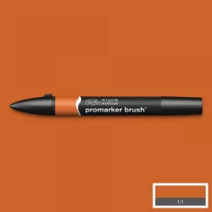   Promarker Brush kétvégű alkoholos ecsetfilc O345, Saddle Brown / Winsor&Newton Promarker Brush (1 db)