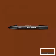   Promarker Brush kétvégű alkoholos ecsetfilc O225, Henna / Winsor&Newton Promarker Brush (1 db)