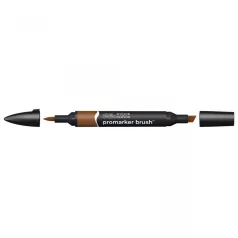   Promarker Brush kétvégű alkoholos ecsetfilc O324, Burnt Sienna / Winsor&Newton Promarker Brush (1 db)