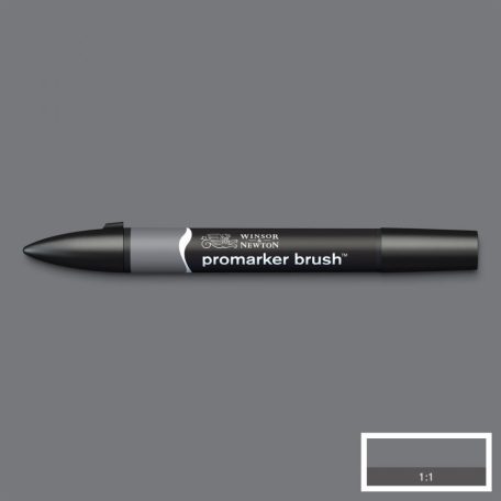 Promarker Brush kétvégű alkoholos ecsetfilc CG4, Cool Grey 4 / Winsor&Newton Promarker Brush (1 db)