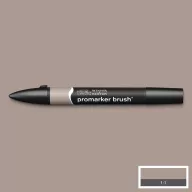   Promarker Brush kétvégű alkoholos ecsetfilc WG3, Warm Grey 3 / Winsor&Newton Promarker Brush (1 db)