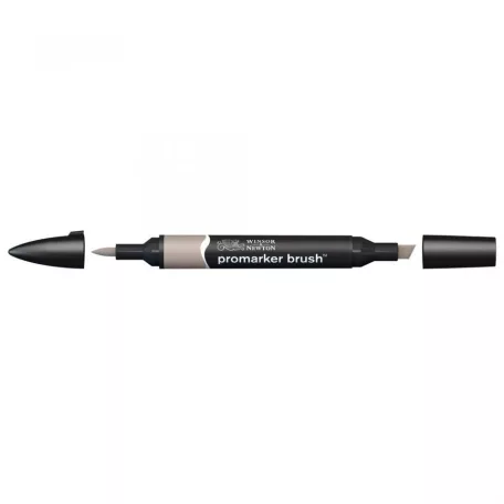 Promarker Brush kétvégű alkoholos ecsetfilc WG3, Warm Grey 3 / Winsor&Newton Promarker Brush (1 db)