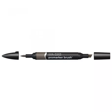 Promarker Brush kétvégű alkoholos ecsetfilc WG5, Warm Grey 5 / Winsor&Newton Promarker Brush (1 db)