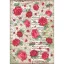 Rizspapír A4, Desire Roses/ Stamperia Rice Paper (1 ív)