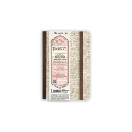 Mixed Media Journal A6, Create Happiness Plain Pages/ Stamperia Mixed Media Journal (1 db)
