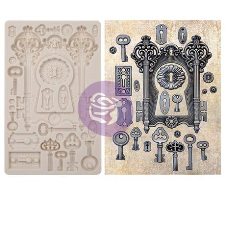 Öntőforma , Locks and Keys / Prima Marketing / Finnabair Moulds (1 db)