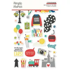   Matrica , Sticker Book / Simple Stories Say Cheese At The Park (12 ív)