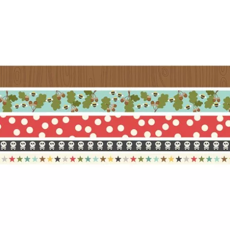 Dekorációs ragasztószalag , Washi Tape / Simple Stories Say Cheese Frontier At The Park (5 db)