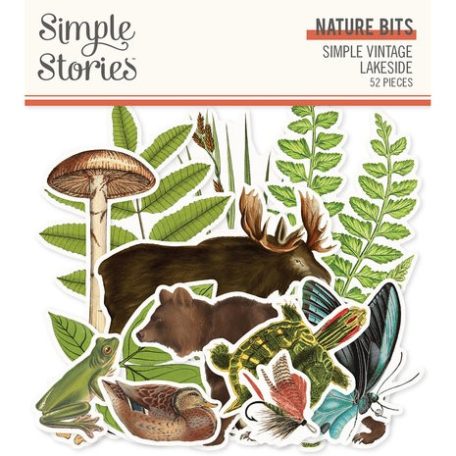 Kivágatok , Bits & Pieces / Simple Stories Simple Vintage Lakeside (1 csomag)