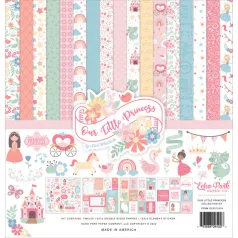   Scrapbook Papírkészlet 12" (30 cm) Our Little Princess Collection Kit (1 csomag)